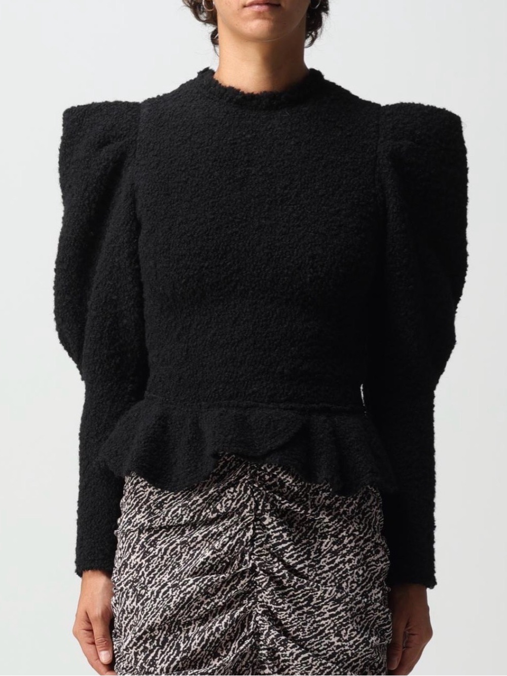 Isabel Marant France Black Giamili Top